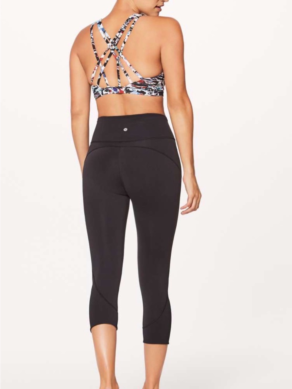 Lululemon In Movement Crop Leggings Size 6
